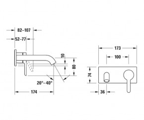    Duravit C.1 (C11070003010) 3