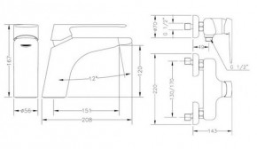       Genebre Kode 1 plus 1 ( 02KO-shower) 3