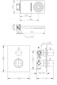        Genebre Termo 1643 (64114144567+164345) 3