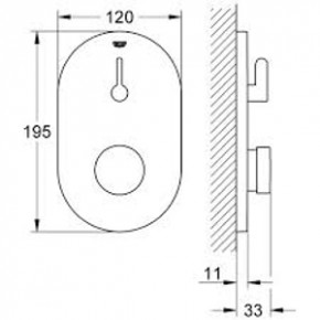     Grohe Eurosmart Cosmopolitan 36321000 3