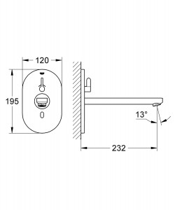       Grohe Eurosmart Cosmopolitan E 36376000 3