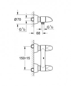    Grohe Aria 26008000 3