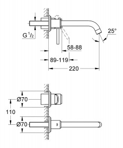  Grohe Atrio 19918000 3