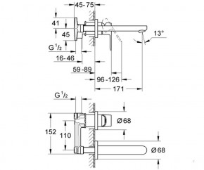    Grohe BauEdge 20474000 3