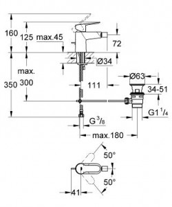    Grohe BauEdge 23331000 3