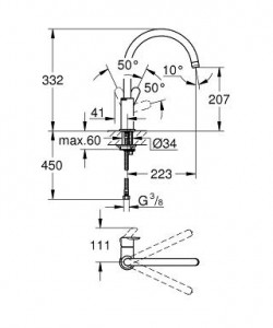   Grohe BauEdge 31367000 3