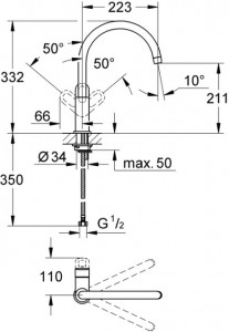   Grohe BauLoop 123225K 5