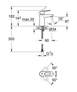    Grohe BauLoop 23337000 3