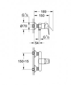    Grohe BauLoop 23340000 3