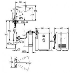  Grohe Blue (31347002) 5