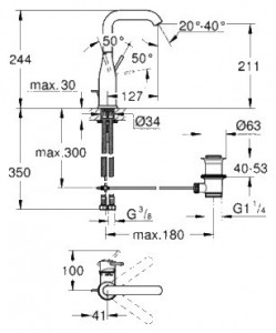  Grohe Essence 32628001 3