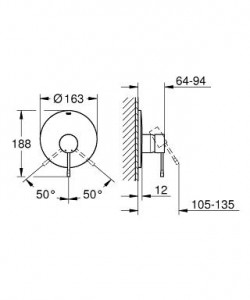    Grohe Essence  19286001 3