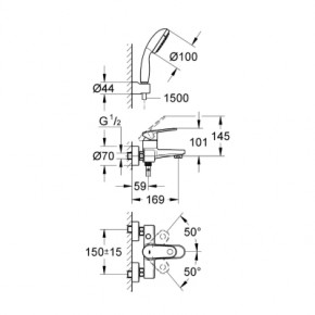  Grohe EuroPlus II 33547002 3