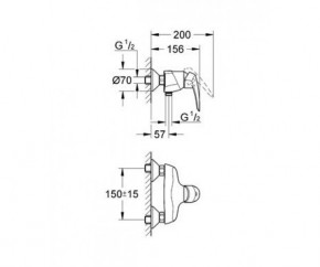    Grohe Eurodisc 33569001 3