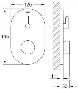  Grohe Eurosmart Cosmopolitan 36321000 3