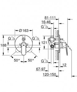    Grohe Eurosmart Cosmopolitan  32879000 3