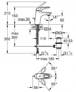    Grohe Eurostyle 33558003 3