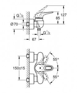    Grohe Eurostyle 33590003 3