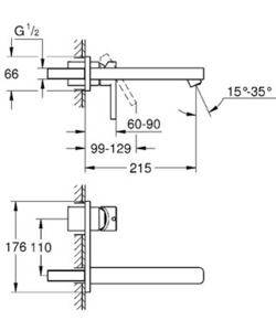    Grohe Lineare 23444000 3