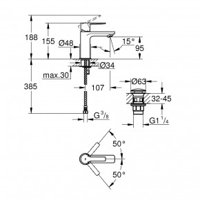    Grohe Lineare XS-Size (23791001) 3