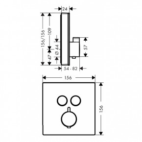     Hansgrohe ShowerSelect 15738400 3