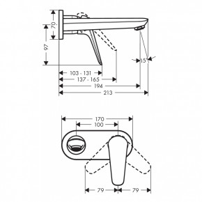    Hansgrohe Novus 71127000 3