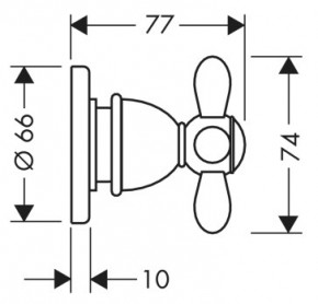   Hansgrohe Axor Carlton (17965000) 3