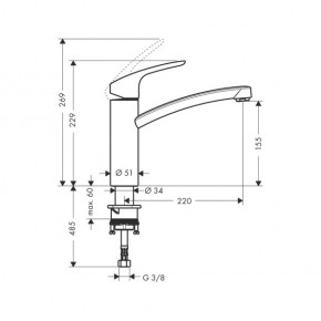  Hansgrohe Focus 31806000 3