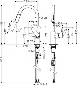  Hansgrohe Focus 31815000 3