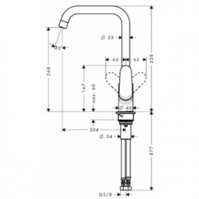  Hansgrohe Focus E2 31820800 3