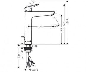  Hansgrohe Logis 71090000 6