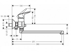    Hansgrohe Logis 71402000 3