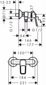    Hansgrohe Logis Loop (71247000)  3