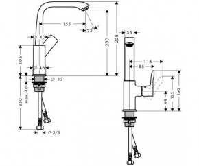  Hansgrohe Metris 31187000 3