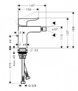  Hansgrohe Metris 31280000 4