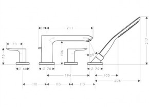  Hansgrohe Metris 31442000 3