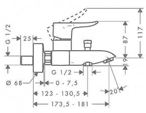  Hansgrohe Metris 31480000 3