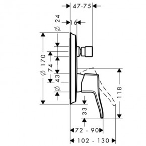  Hansgrohe Metris 31485000 3