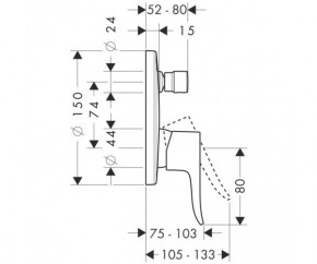  Hansgrohe Metris 31493000 5