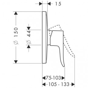  Hansgrohe Metris 31686000 3