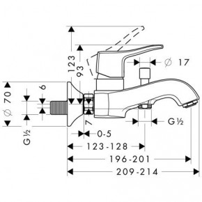  Hansgrohe Metris Classic 31478820 3