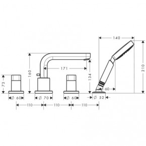  Hansgrohe Metris S 31443000 3