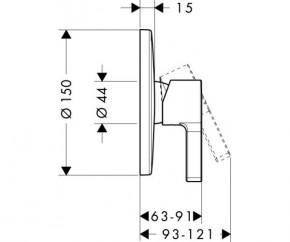  Hansgrohe Metris S 31665000 3