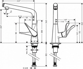  Hansgrohe Metris Select 14883000 4