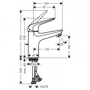    Hansgrohe Novus 71030000 4