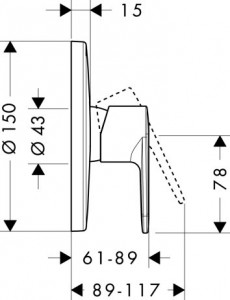  Hansgrohe Talis E2 31666000 3