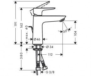    Hansgrohe Talis E 110 (71710000) 3