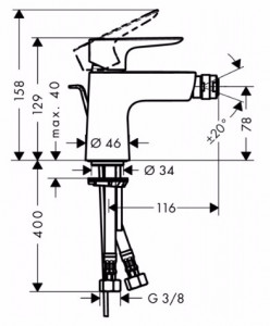    Hansgrohe Talis E (71720000) 3