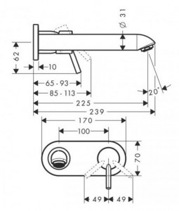  Hansgrohe Talis S2 31611000 3