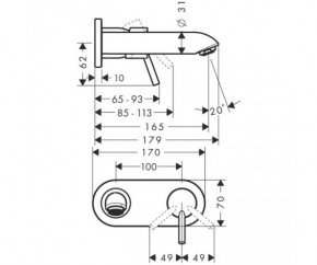  Hansgrohe Talis S2 31618000 3